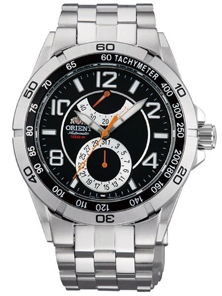 Scratch and Dent - Planet Orient 21-Jewel Automatic with Power Reserve and Stainless Steel Bracelet #FM00001B