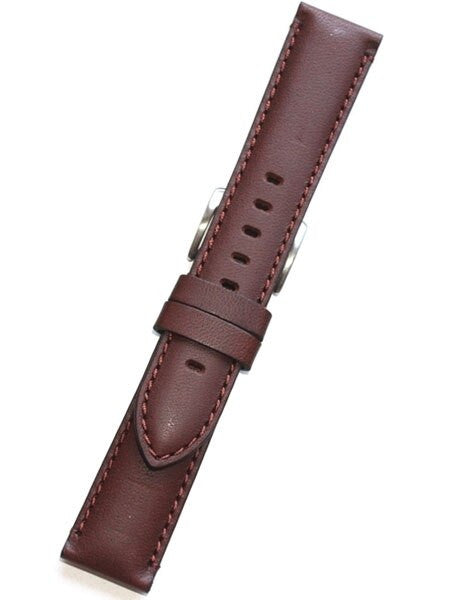 Horween Brown Calfskin Leather with Stainless Steel Buckle #INS-HOR-ESX02
