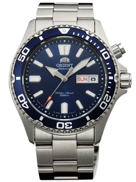 SOLD OUT! Orient Blue Mako USA Automatic Dive Watch with 120-click Bezel, Sapphire Crystal #EM6500HD