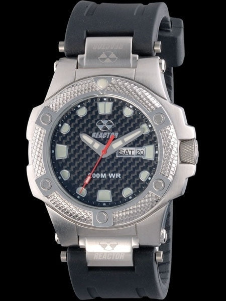 Reactor Meltdown Watch with SuperLuminova Illumination, Stainless Steel Case and Bracelet #72801
