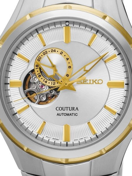 Seiko Coutura Automatic 24-Jewel Watch with an Open Heart Dial #SSA314