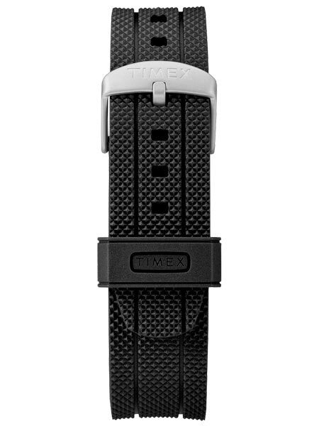 Timex 43mm Allied Coastline Quartz Watch with Black Dial and INDIGLO Night-Light #TW2R60600VQ
