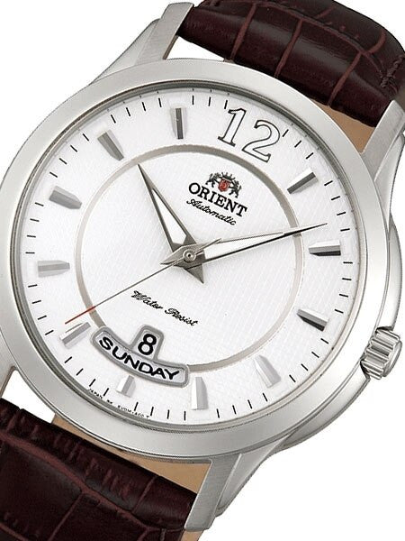 Orient Lexington Day and Date Automatic Watch with White Dial #EV0M003W