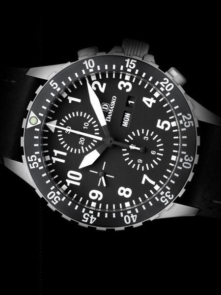 Damasko Swiss Valjoux 7750 Chronograph with Dual Time Bezel #DC66