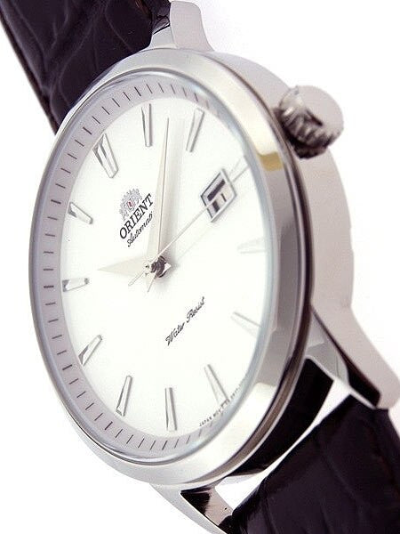 Orient Symphony Automatic Dress Watch with Silver Dial, Stainless Steel  Case #ER27007W