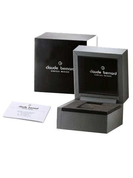 Claude Bernard Elegant and Thin Big Date Quartz Dress Watch #64005-3M-AIN