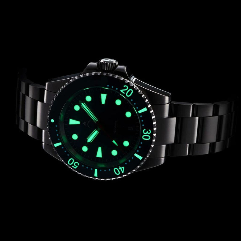 Axios Ironclad 500-Meter Swiss Automatic Dive Watch with DD AR Sapphire Crystal #AX-IC-02