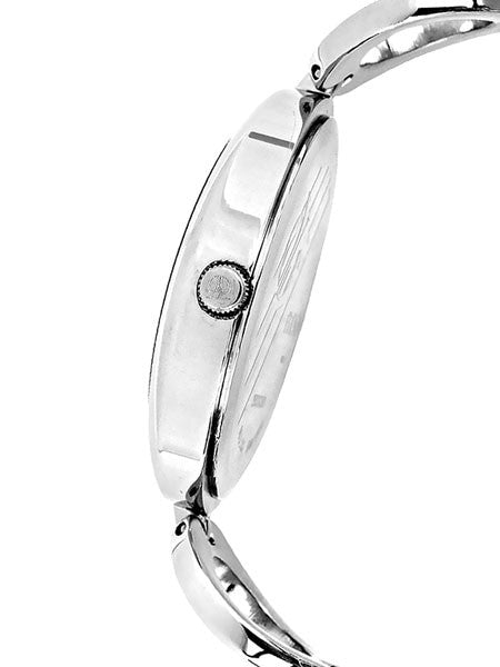 Titan Ladies Pink Dial Quartz Watch with Purple Crystal and Stainless Steel Bracelet #2503SM01