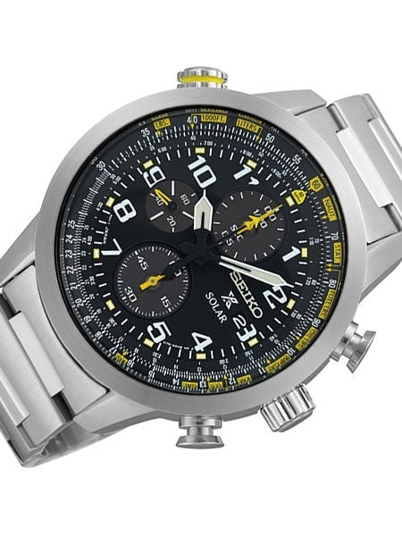 【海外限定モデル】SEIKO Prospex SSC369P9 Seiko Prospex Solar Powered Quartz Chronograph #SSC369 — Long