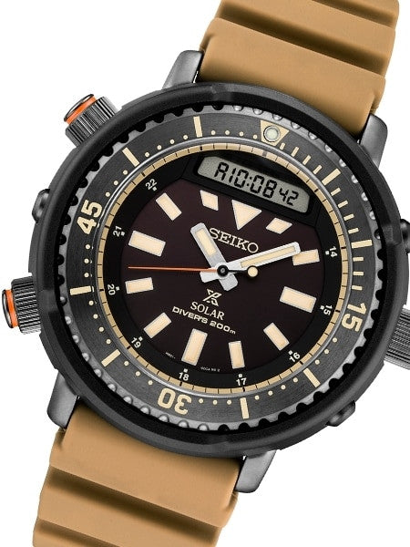 Seiko "Arnie" Prospex Tuna Dive Watch with Solar Movement and 47.5mm Case #SNJ029