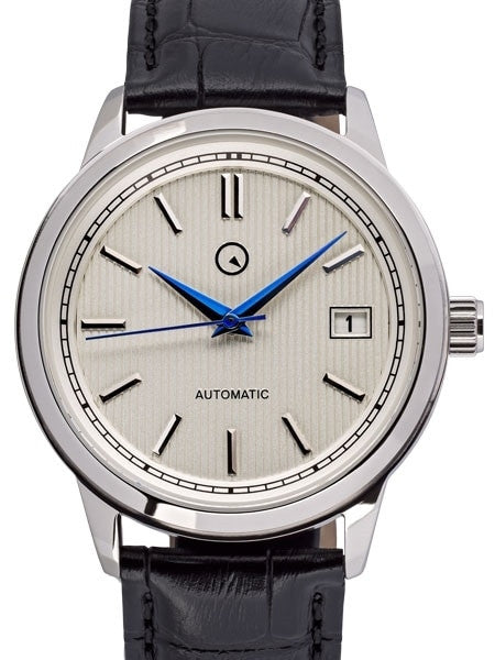 Islander Automatic Dress Watch with Pinstripe White Dial, AR Sapphire Crystal #ISL-32