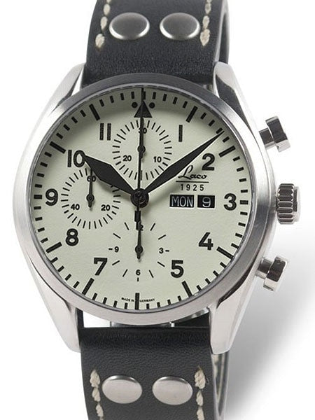 Laco Havanna Valjoux 7750 Swiss Automatic Chronograph with Fully Luminous Dial #861892