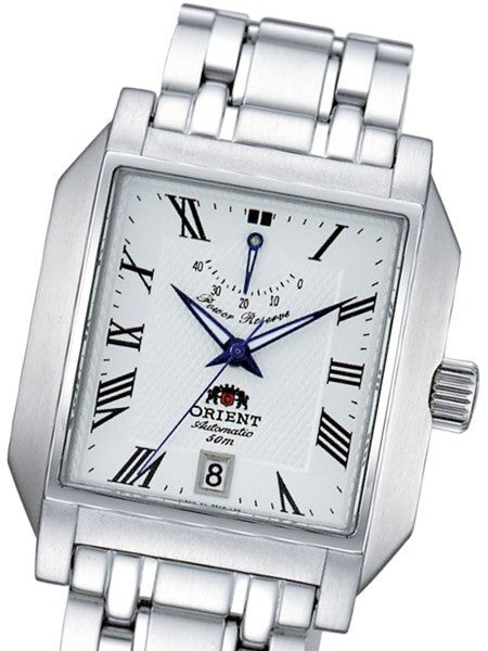 Orient Grandeur White 21-Jewel Automatic Power Reserve Dress Watch #CFDAC004W