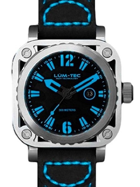 Lum-Tec G5 Watch with Sapphire Crystal and Skeletal Case Design #G5