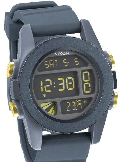 Nixon Unit Watch with Chronograph, Dual Time, Temperature, and Alarm #A197-1264