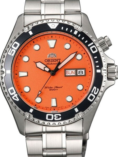 Orient Orange Ray 21-jewel Automatic Dive Watch #CEM6500AM (Orange Ray)