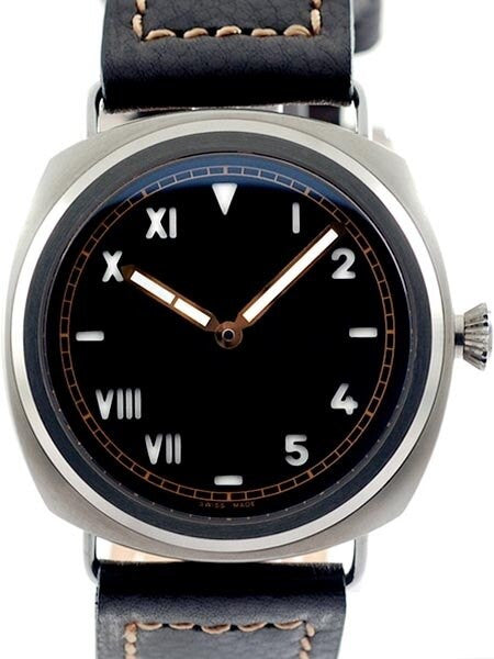 DIEVAS Vintage California Titanium Unitas 6497 Hand Wind Mechanical Watch