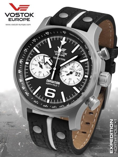 Vostok-Europe Expedition North Pole Chronograph with 60 Minute Sub-Dial #5955199