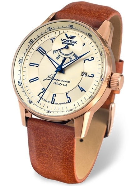Vostok-Europe Men's Gaz-Limo Automatic with Power Reserve Indicator #560B519