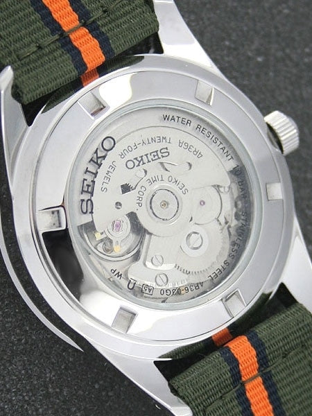 Seiko 5 Sports 24-Jewel, Automatic Field Watch with 24-Hour Bezel #SRP515K1