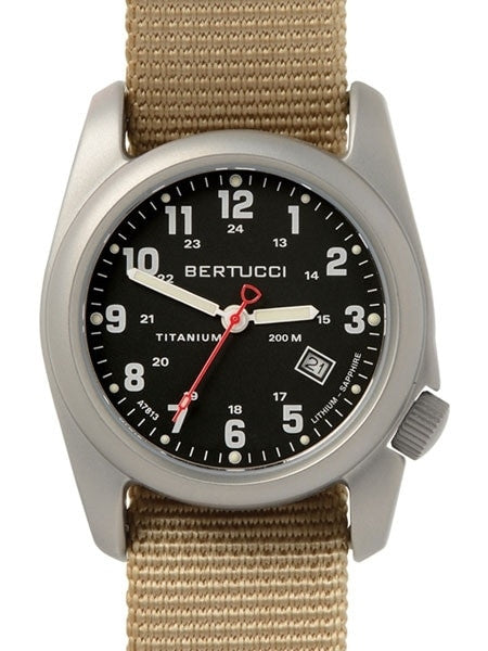 Bertucci A-2T Special Edition A-2T Classic Titanium Watch with 10-Year Lithium Battery #12724