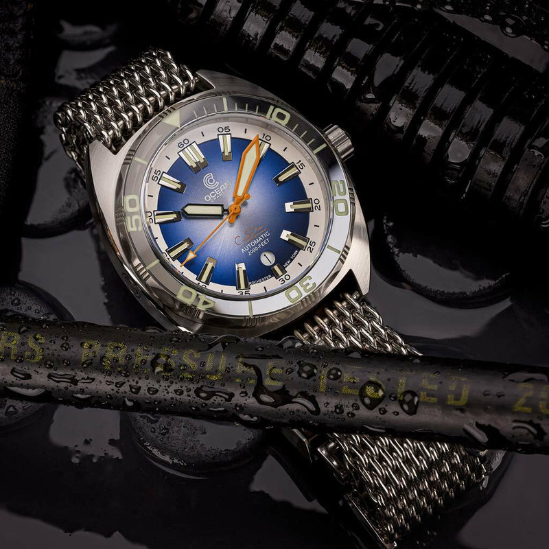 Ocean Crawler Core Diver Swiss Automatic Watch with AR Sapphire Crystal #CD-V3-1321