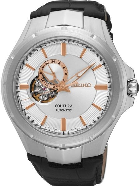 Seiko Coutura Automatic 24-Jewel Watch with an Open Heart Dial #SSA313