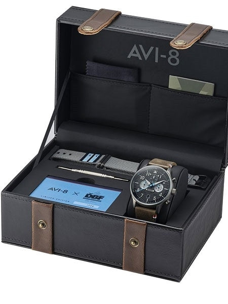 AVI-8 Hawker Hurricane Bader Chronograph Watch #AV-4072-03