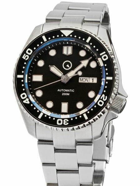 Scratch and Dent - Islander Automatic Dive Watch with Bracelet, AR Sapphire Crystal, Luminous Bezel Insert #ISL-02