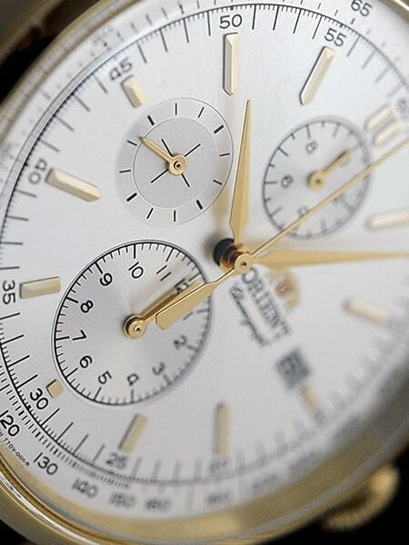 Orient Monterey Quartz Chronograph with 12-Hour Totalizer and Tachymeter #TT0V002W