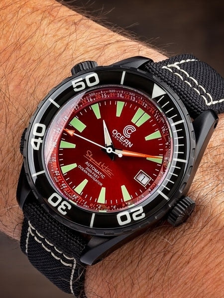 Ocean Crawler Ocean Navigator Swiss Automatic with Titanium Case,  AR Sapphire Crystal #CD-420