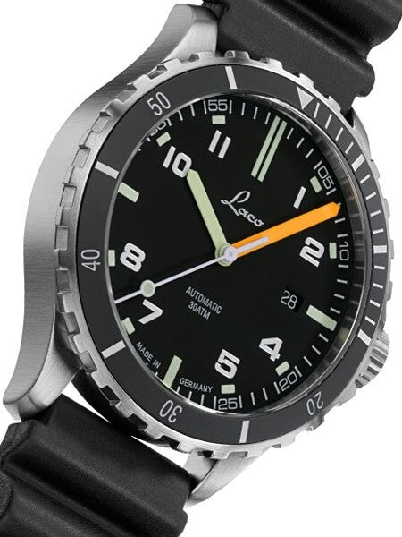 Laco Squad Himalaya 300 Meter Dive Watch with a Double-Domed AR Sapphire Crystal #862106
