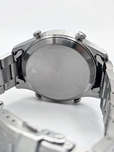 Red Star Quartz Drum Roller Watch with 44mm Case #8395G-B