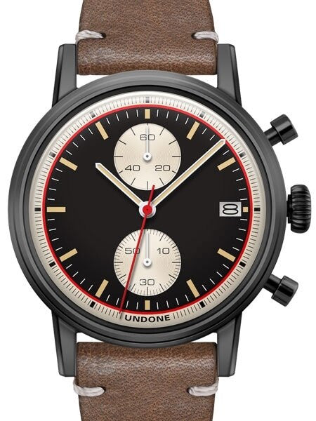 Undone Auta Two-Eye, MechaQuartz Chronograph with 60-Minute Stopwatch #Auta