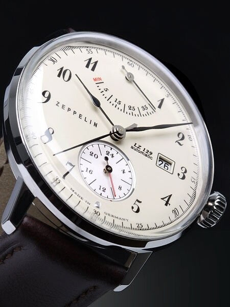 SCRATCH AND DENT - Graf Zeppelin LZ129 Hindenburg Automatic Watch with Power Reserve #7060-4-SND