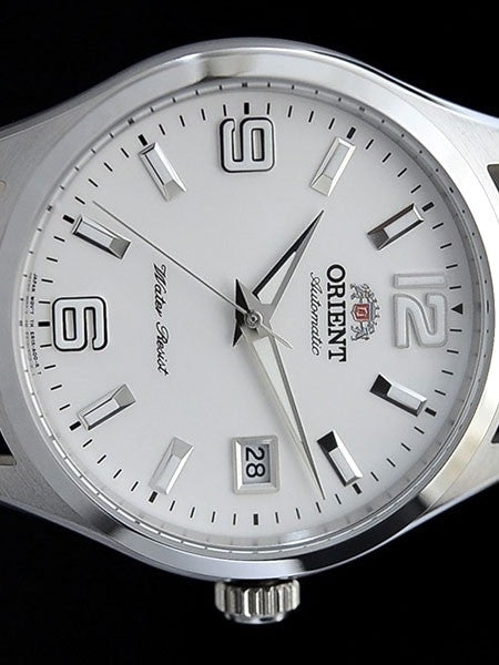 Orient Chicane Automatic Watch with White Dial, Stainless Steel Case #ER1X001W