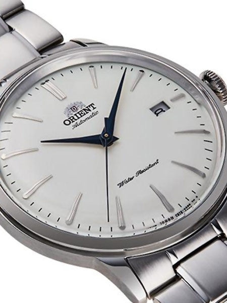 Orient Bambino Version 5 Automatic Dress Watch with Bracelet #RA-AC0005S10A
