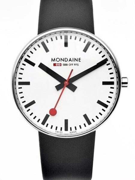 Mondaine Railways Quartz Dress Watch with 42mm Stainless Steel Case #A660-30328-11SBB