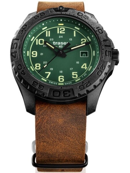 Traser Swiss Tactical Watch with Trigalight Illumination and AR Sapphire Crystal #109038
