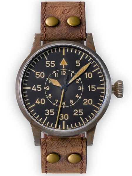 Laco Original Paderborn Erbstuck Swiss Automatic Pilot Watch with Sapphire Crystal #861932