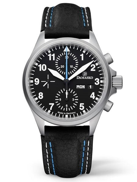 Damasko Swiss Valjoux 7750 Chronograph with a 60-Minute Stopwatch and 12-Hour Totalizer #DC58