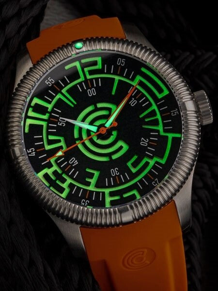 Ocean Crawler Lume Rush Diver Swiss Automatic Watch with AR Sapphire Crystal #CD-941