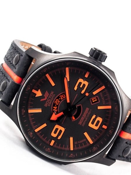 Vostok-Europe Expedition North Pole-1 Automatic Watch with 24-hour Sub-Dial #5954226