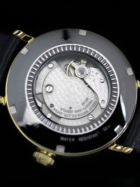 Orient Monarch Hand Winding Watch with White Dial and Power Reserve Indicator #DD03001W