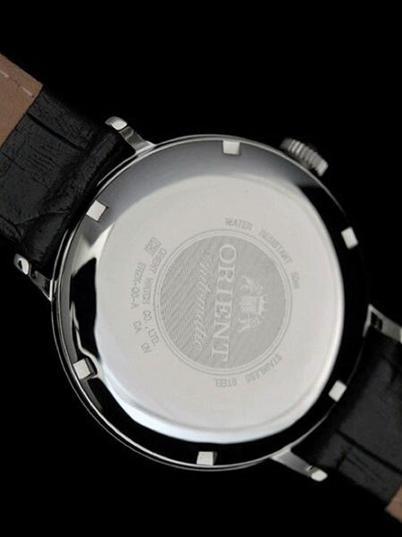 Orient Soma Automatic Dress Watch with White Dial and Stainless Steel Case #ER2K004W