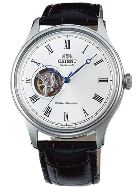 Scratch and Dent - Orient Envoy Open-Heart Automatic Watch with Leather Strap #AG00003W