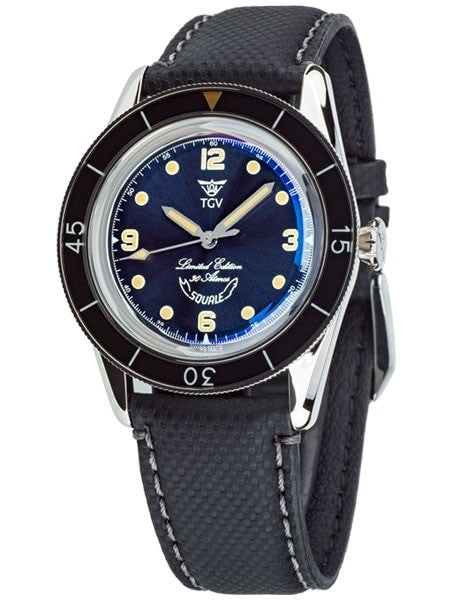 Squale TGV Limited-Edition 60-Year Anniversary 300-Meter Swiss Dive Watch #SUB-39-TGV