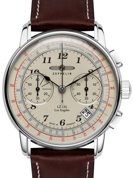 Graf Zeppelin LZ 126 Los Angeles Quartz Chronograph Watch #7614-5