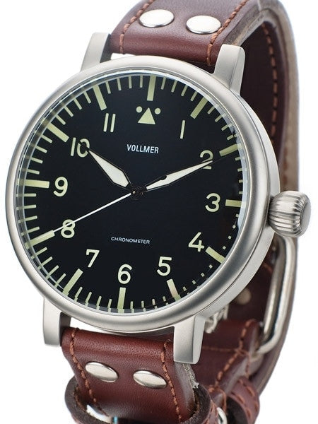 Vollmer W585B Kampfgruppen WWII-Style 55mm Limited Edition COSC Certified Chronometer