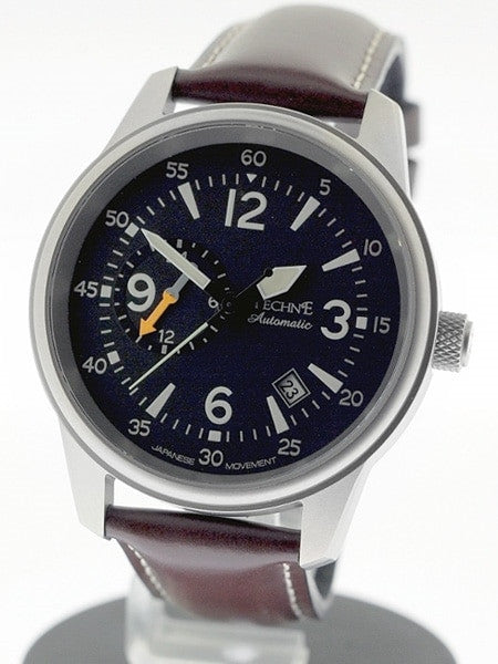 Techne Automatic 41mm Goshawk Aviator Watch with Anti-Reflective Sapphire Crystal  #411.052